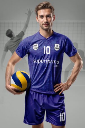 Mor Prime Erkek Voleybol Forması