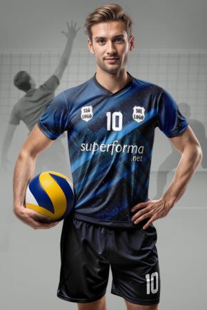 Mavi Dark Erkek Voleybol Forması