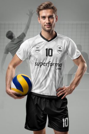 Beyaz Gölge Erkek Voleybol Forması