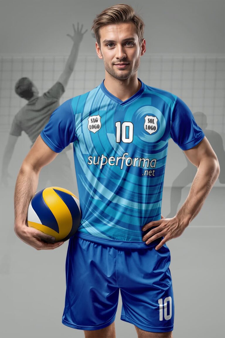 Blue Circle Erkek Voleybol Forması