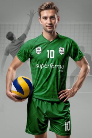 Yeşil Pro Erkek Voleybol Forması