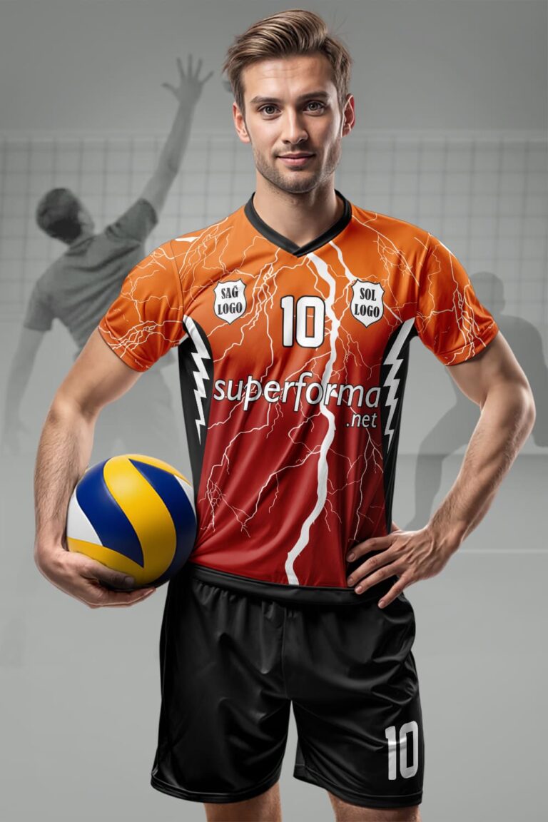 Turuncu Fırtına Erkek Voleybol Forması