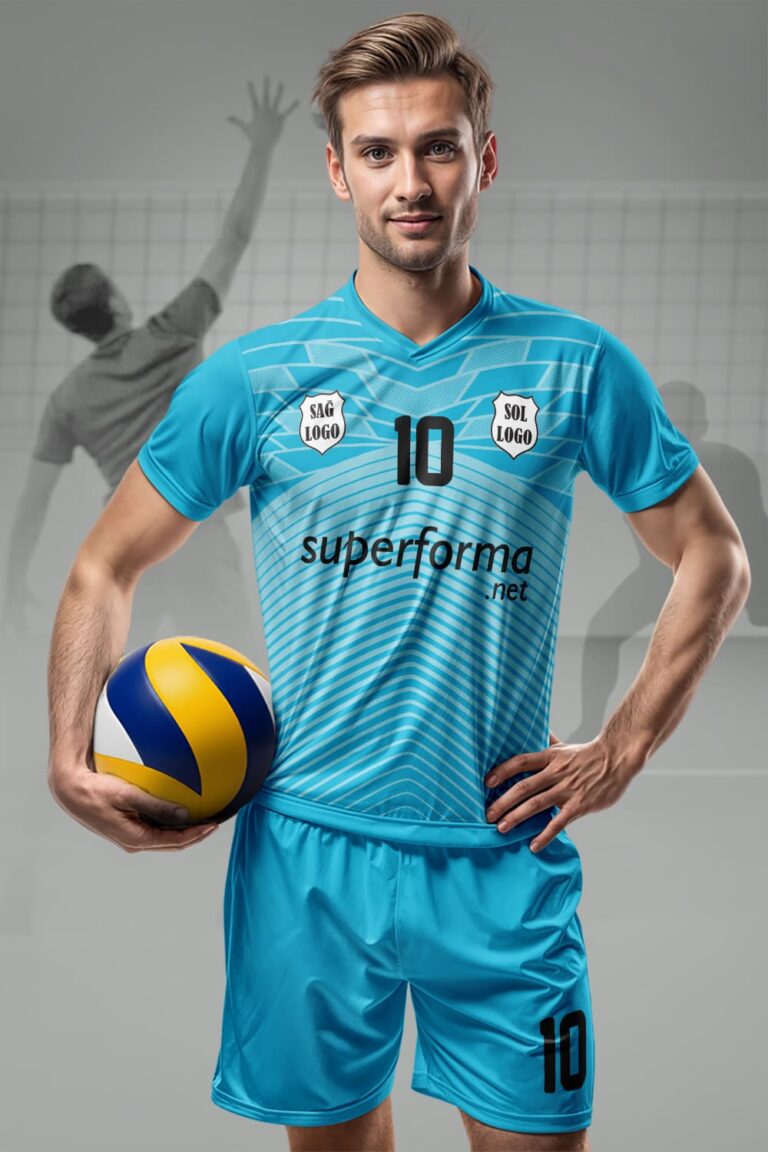 Mavi Pro Erkek Voleybol Forması