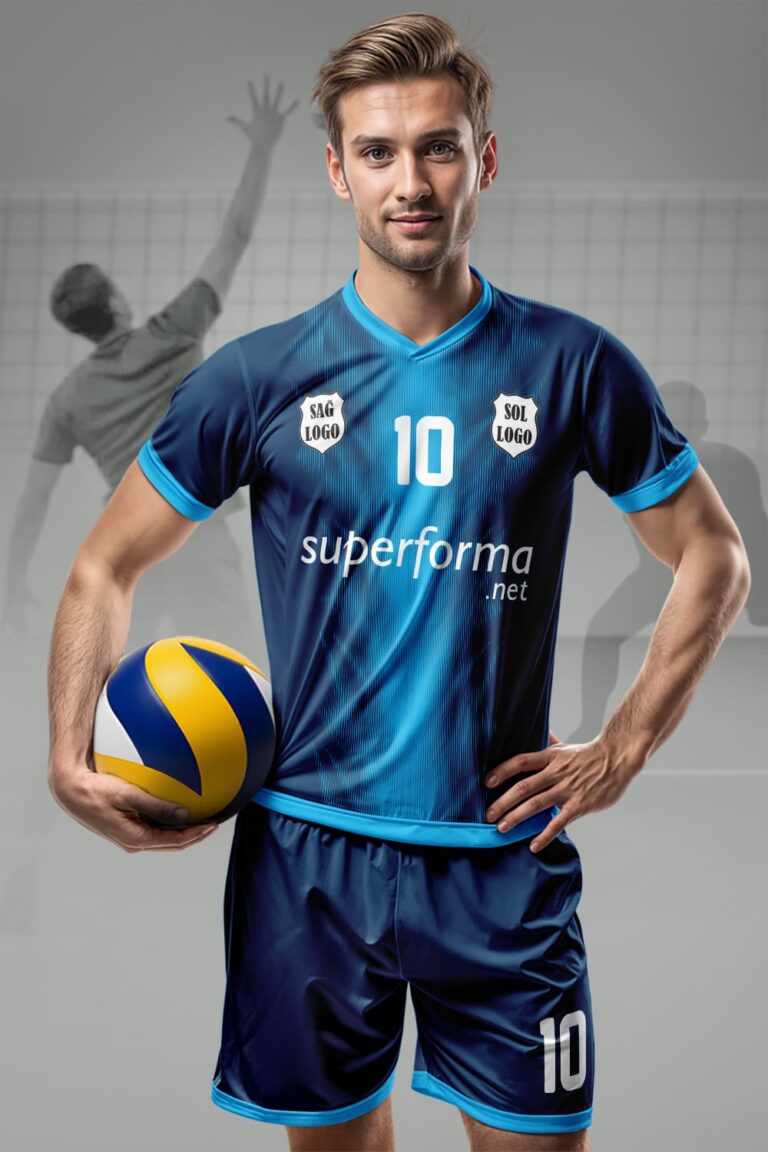 Lacivert 2026 Erkek Voleybol Forması