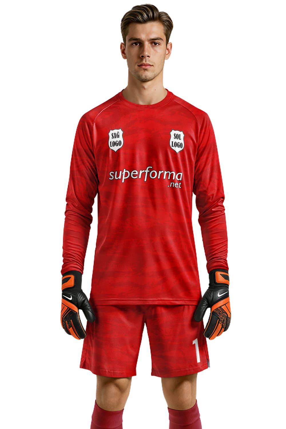 Rose Pattern Kaleci Forması Rose Pattern Kaleci Forması