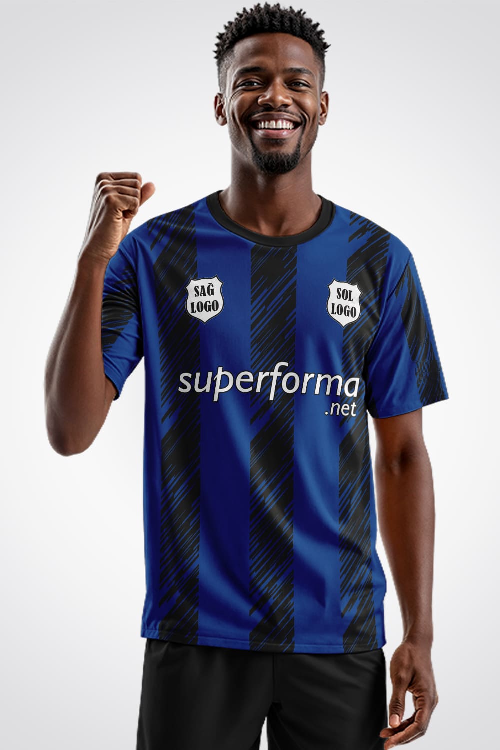 Lacivert Siyah Halı Saha Forma Lacivert Siyah Halı Saha Forma