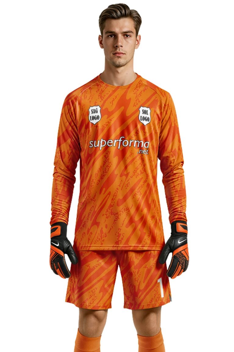 Sarı Kırmızı Kaleci Forması