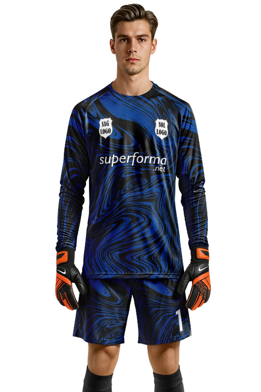 Sax Siyah Kaleci Forması Sax Siyah Kaleci Forması