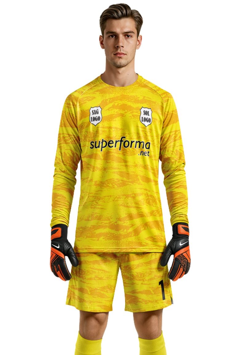 Sarı Siyah Kaleci Forması
