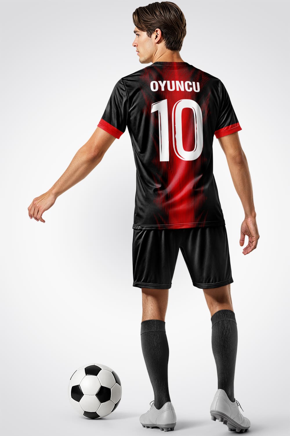 Kırmızı Siyah Prime Halı Saha Forma Kırmızı Siyah Prime Halı Saha Forma