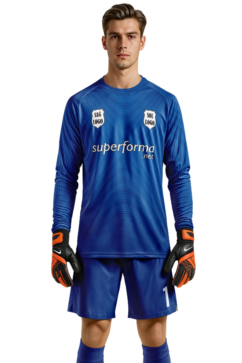 Turkuaz Siyah Kaleci Forması Turkuaz Siyah Kaleci Forması