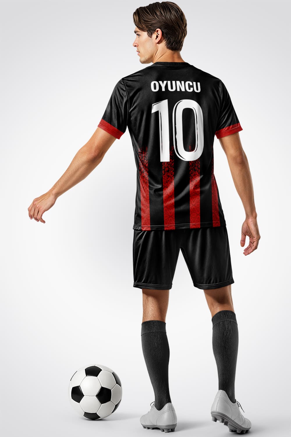 Siyah Kırmızı 2026 Halı Saha Forma Siyah Kırmızı 2026 Halı Saha Forma