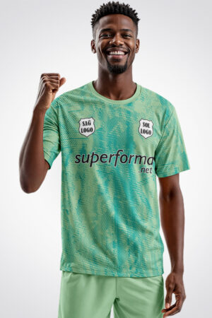 Yeşil Retro Halı Saha Forma