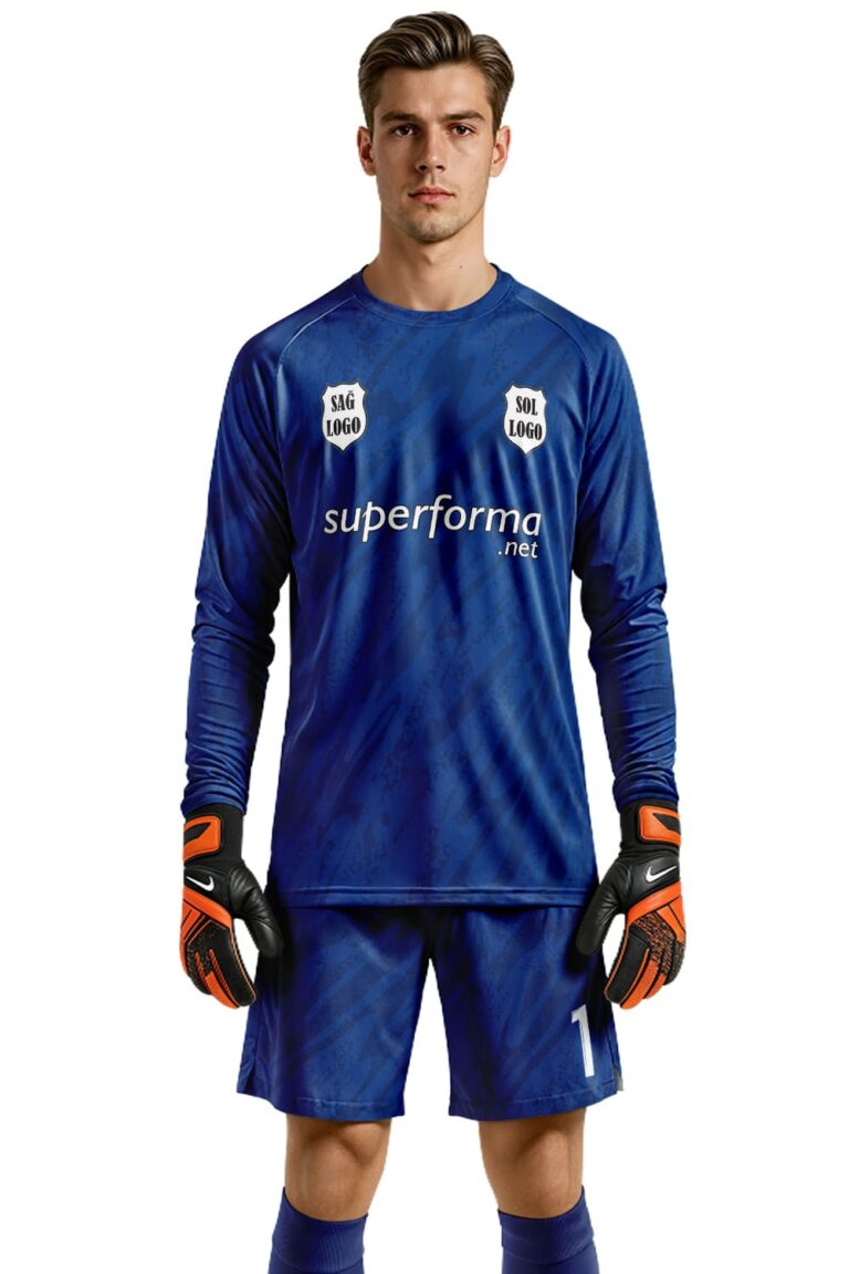 Mavi Sax Askeri Kaleci Forması