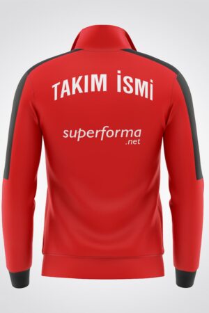 Kırmızı Siyah Eşofman