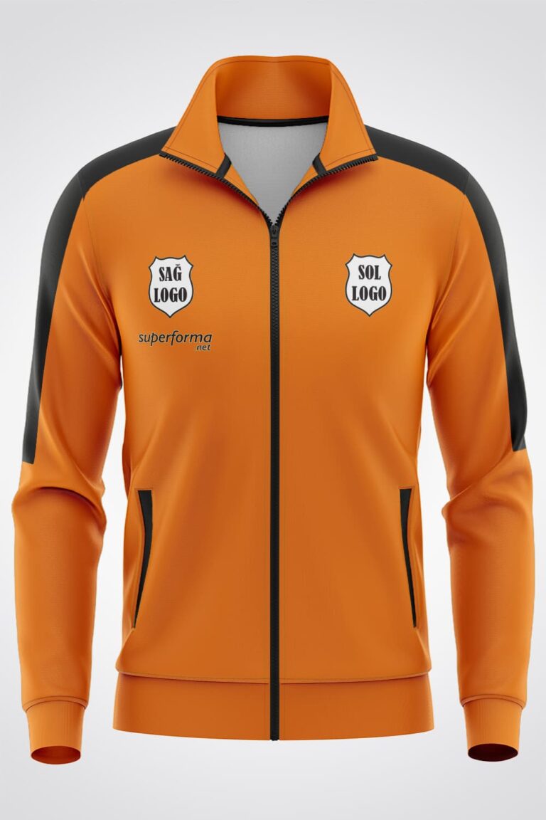 Turuncu Siyah Eşofman