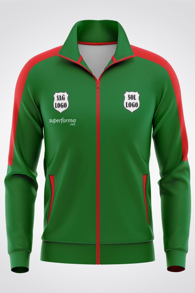 Yeşil Kırmızı Eşofman