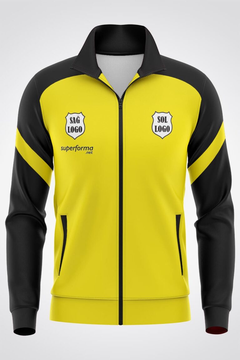 Sarı Siyah Eşofman