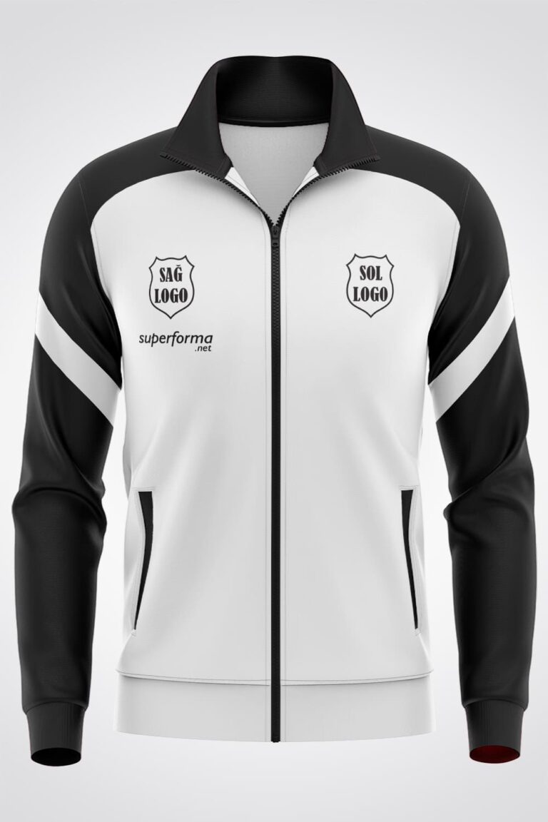 Siyah Beyaz Eşofman