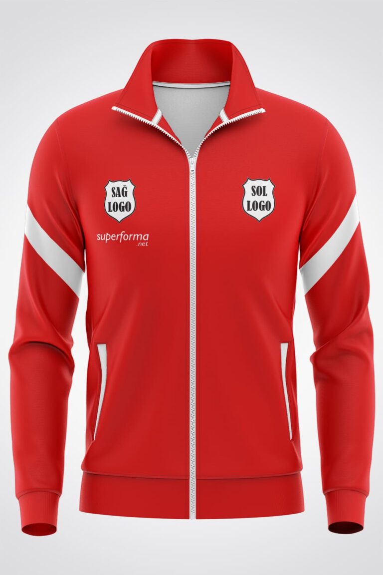 Kırmızı Beyaz Eşofman